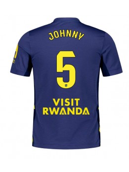 Atletico Madrid Johnny Cardoso #5 Replika Borta Kläder 2025-26 Kortärmad